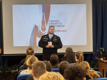 иван Карташев рассказал студентам о героизме и мужестве - фото - 1